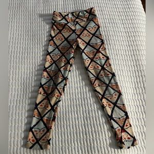 Girls Santa leggings